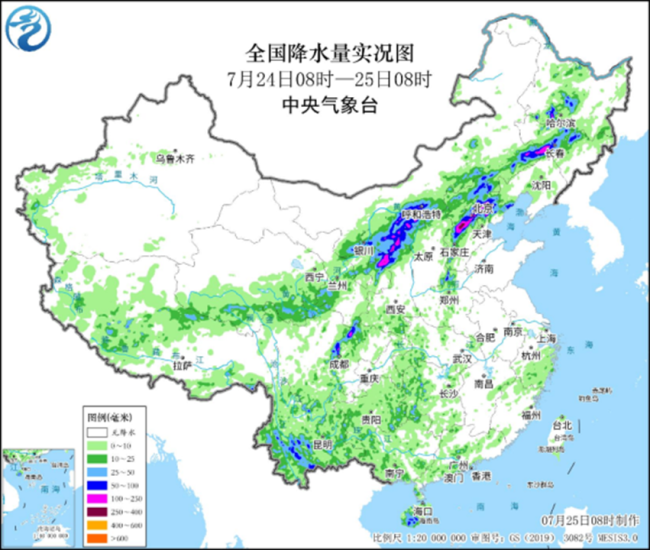 华北雨季强降雨_承德历年降水数据对比_内蒙古暴雨天气过程