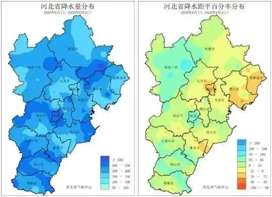 河北省汛期降水情况_承德历年降水数据对比_河北省九月降水情况
