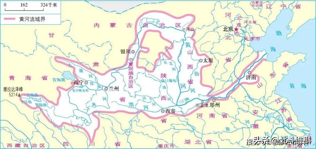 黄河流域水资源分配不均匀_黄河流域湖泊消失问题_鄂尔多斯气候形成原因分析